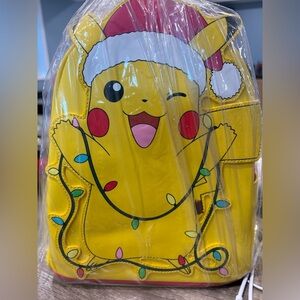 Loungefly Pikachu Festive Yellow Backpack